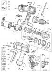 ELU SBA35K CORDLESS DRILL (TYPE 1) Spare Parts