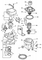 ELU EVE91 VACUUM EXTRACTOR (TYPE 1) Spare Parts