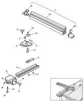 ELU EZETS10 FENCE (TYPE 1) Spare Parts