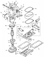 ELU VS71 SANDER (TYPE 1) Spare Parts