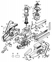 ELU MSU430P UNIVERSAL SAW (TYPE 4) Spare Parts