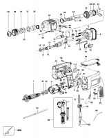 ELU MBH24 ROTARY HAMMER (TYPE 3) Spare Parts