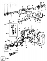 ELU MBH26 ROTARY HAMMER (TYPE 3) Spare Parts