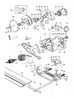 ELU MH151 CIRC. SAW (TYPE 5) Spare Parts