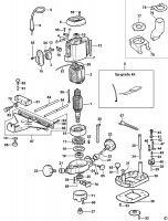 ELU MOF96 ROUTER (TYPE 3) Spare Parts