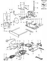 ELU MH25 CIRC. SAW (TYPE 4) Spare Parts