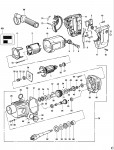 ELU DB10EK DIAMOND DRILL (TYPE 1) Spare Parts