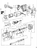 ELU DB10EK DIAMOND DRILL (TYPE 1) Spare Parts