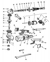 ELU DT53E ANGLE GRINDER (TYPE 1) Spare Parts