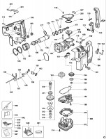 ELU BH45E HAMMER DRILL (TYPE 1) Spare Parts