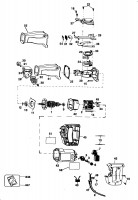 BLACK & DECKER PL38 CUT SAW (TYPE 100) Spare Parts