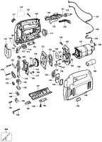 BLACK & DECKER 374453 JIGSAW (TYPE 1) Spare Parts