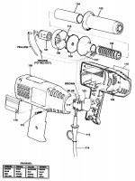 BLACK & DECKER KX1400 HEATGUN (TYPE 1) Spare Parts