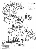 BLACK & DECKER KS865E CIRC. SAW (TYPE 1) Spare Parts