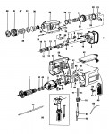 DEWALT DW523K44 ROTARY HAMMER (TYPE 1) Spare Parts