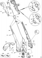 BLACK & DECKER GL550 STRING TRIMMER (TYPE 2) Spare Parts