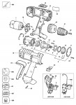 BLACK & DECKER P1950K CORDLESS DRILL (TYPE 1) Spare Parts