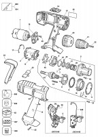 BLACK & DECKER P2760K CORDLESS DRILL (TYPE 1) Spare Parts