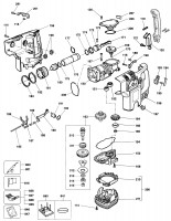 BLACK & DECKER P8046 HAMMER DRILL (TYPE 1) Spare Parts