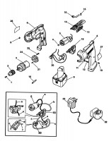 BLACK & DECKER BL120V CORDLESS DRILL (TYPE 1) Spare Parts