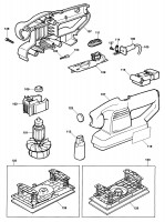BLACK & DECKER KA180 ORBITAL SANDER (TYPE 2) Spare Parts