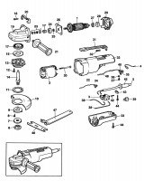 BLACK & DECKER BL550 ANGLE GRINDER (TYPE 1) Spare Parts