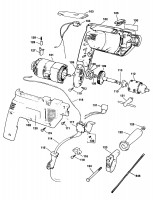 BLACK & DECKER BL500 HAMMER DRILL (TYPE 1) Spare Parts