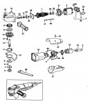 DEWALT DW405 ANGLE GRINDER (TYPE 1) Spare Parts