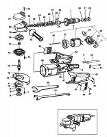 BLACK & DECKER KG1820 ANGLE GRINDER (TYPE 1) Spare Parts