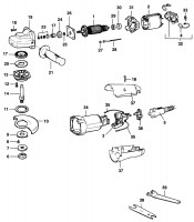 BLACK & DECKER KG10 SANDER/GRINDER (TYPE 1) Spare Parts