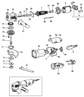 BLACK & DECKER KG12E SANDER/GRINDER (TYPE 1) Spare Parts