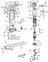 BLACK & DECKER KW779 ROUTER (TYPE 1) Spare Parts