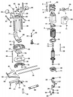 BLACK & DECKER KW780 ROUTER (TYPE 1) Spare Parts