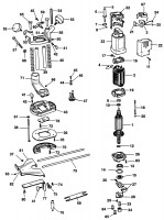 BLACK & DECKER KW780E ROUTER (TYPE 1) Spare Parts