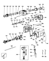 BLACK & DECKER KD651 ROTARY HAMMER DRILL (TYPE 1) Spare Parts