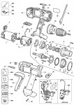 ELU SBA75K CORDLESS DRILL (TYPE 1) Spare Parts