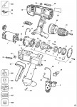 BERNER BBS96V CORDLESS DRILL (TYPE 1) Spare Parts