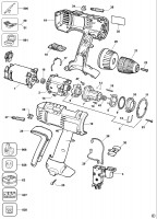 BERNER BBS12V CORDLESS DRILL (TYPE 1) Spare Parts