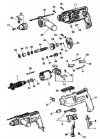 BLACK & DECKER BD249 DRILL (TYPE 3) Spare Parts