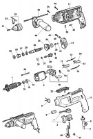 BLACK & DECKER BD250 DRILL (TYPE 4) Spare Parts