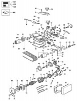 DEWALT DW430 BELT SANDER (TYPE 5) Spare Parts