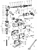 ELU DT53EK ANGLE GRINDER (TYPE 1) Spare Parts