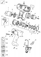 DEWALT DW905 CORDLESS DRILL (TYPE 1) Spare Parts