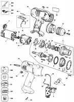 DEWALT DW909 CORDLESS DRILL (TYPE 1) Spare Parts