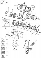 DEWALT DW910 CORDLESS DRILL (TYPE 1) Spare Parts