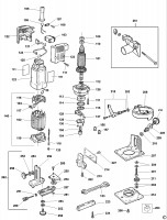 DEWALT DW670 TRIMMER (TYPE 1-EU) Spare Parts