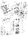 DEWALT DW541 ROTARY HAMMER (TYPE 1) Spare Parts