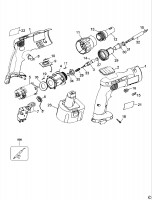 DEWALT DW979 CORDLESS DRILL (TYPE 1) Spare Parts