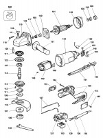 DEWALT DW401 ANGLE GRINDER (TYPE 1) Spare Parts