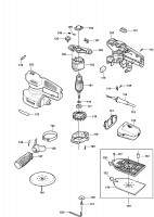 BLACK & DECKER KA210E SANDER (TYPE 1) Spare Parts